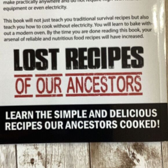 LOST RECIPES OF OUR ANCESTORS Learn How To Cook Without Electricity New Book - Picture 4 of 8